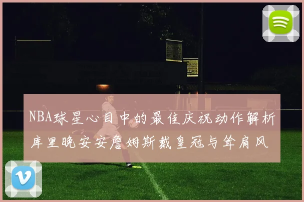 NBA球星心目中的最佳庆祝动作解析库里晚安安詹姆斯戴皇冠与耸肩风采